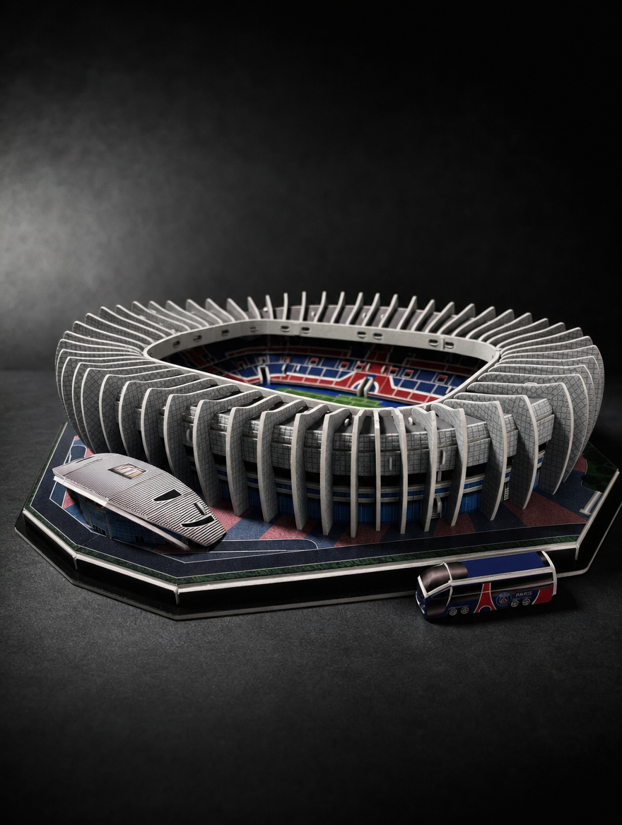 Parc des Princes 3D Stadium Model