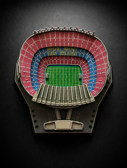 Camp Nou 3D Stadium Model