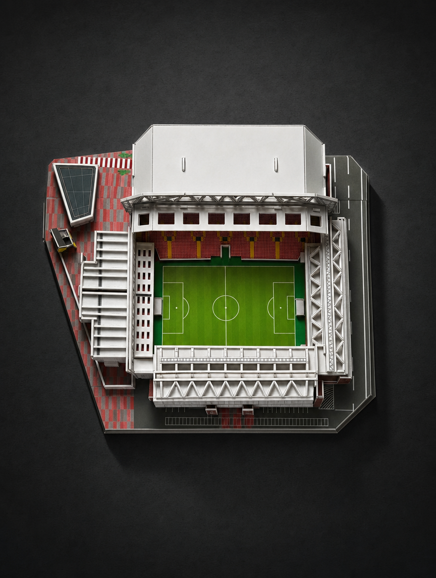 Anfield 3D Stadium Model