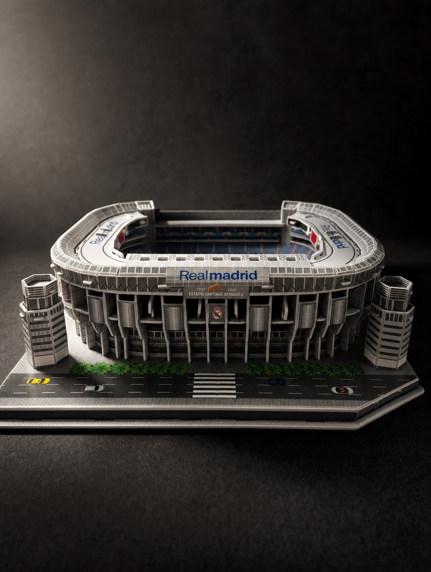 Santiago Bernabeu 3D Stadium Model